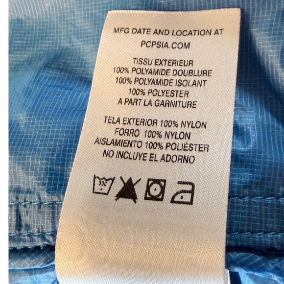 Patagonia Nano Puff Jacket Womens XS Blue Insulated Full Zip Quilted Puffer Coat - Picture 6 of 13